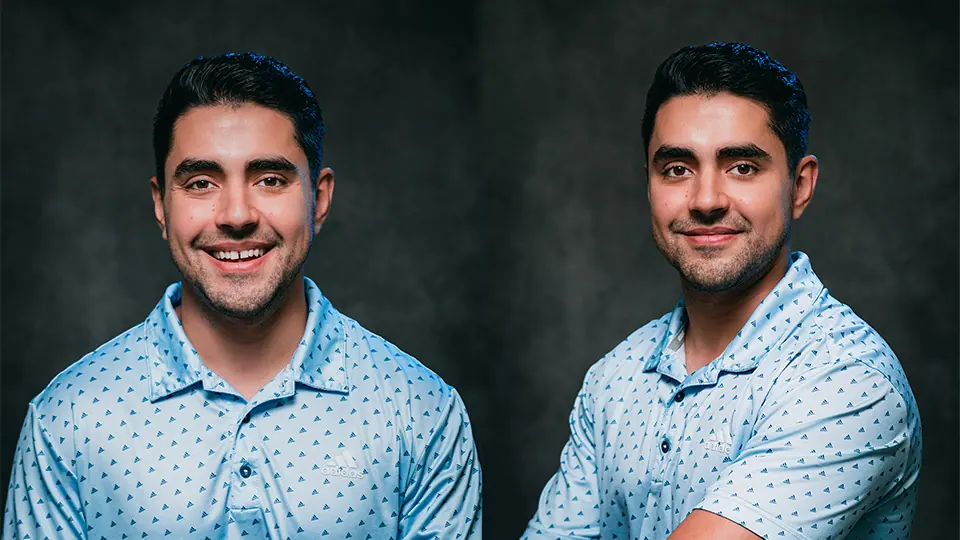Polished and professional team headshots with clean studio backgrounds.